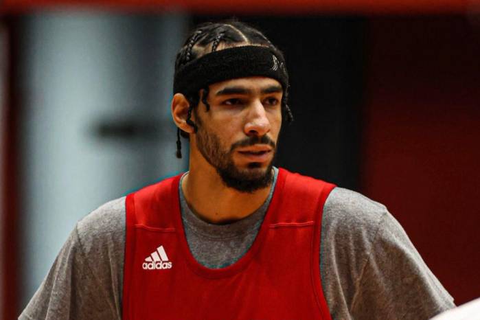 El jugador de la selección de baloncesto de Panamá, Jhivvan Jackson.