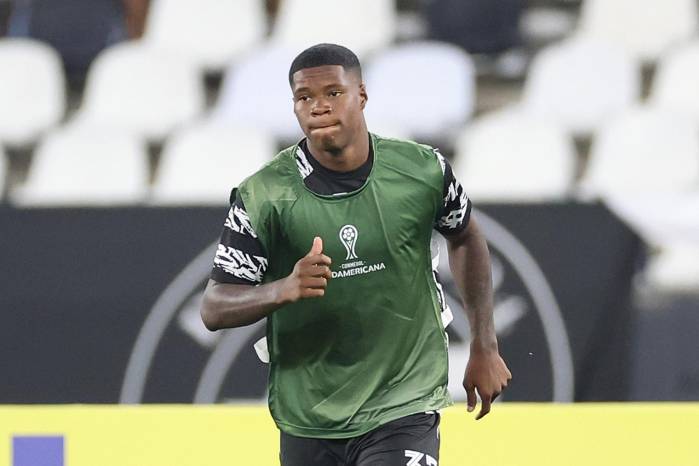 El delantero del Botafogo, Kadir Barría.