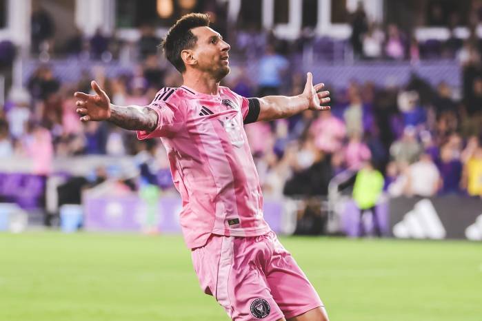 El delantero del Inter Miami, Lionel Messi.
