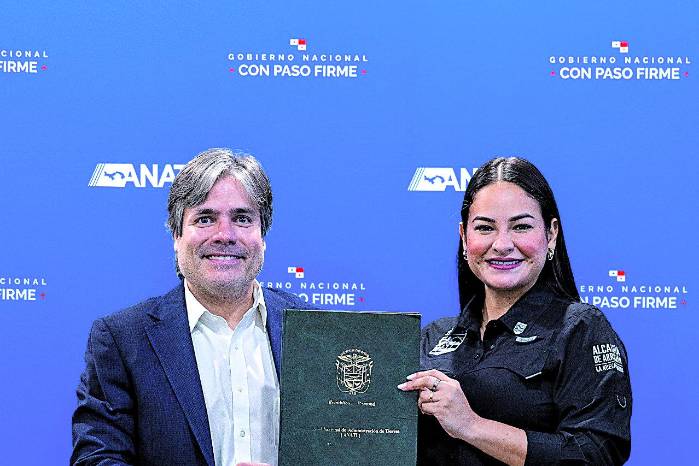 Firma del Convenio Marco de Cooperación y Asistencia Técnica entre la Anati y la Alcaldía de Arraiján.