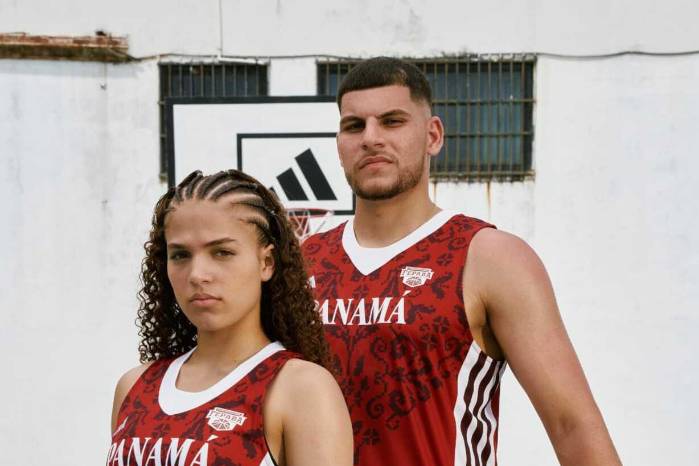 La nueva camiseta de la selección de baloncesto de Panamá.