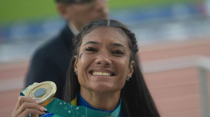 Woodruff es la primera dama en lograr oro en unos juegos Panamericanos.