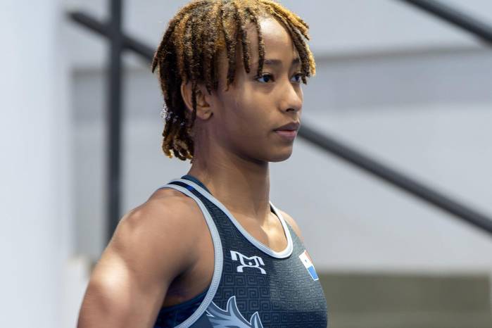La atleta panameña, Yusneiry Agrazal.