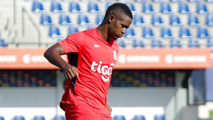 El futbolista de la selección sub-20 de Panamá, Gustavo Herrera.
