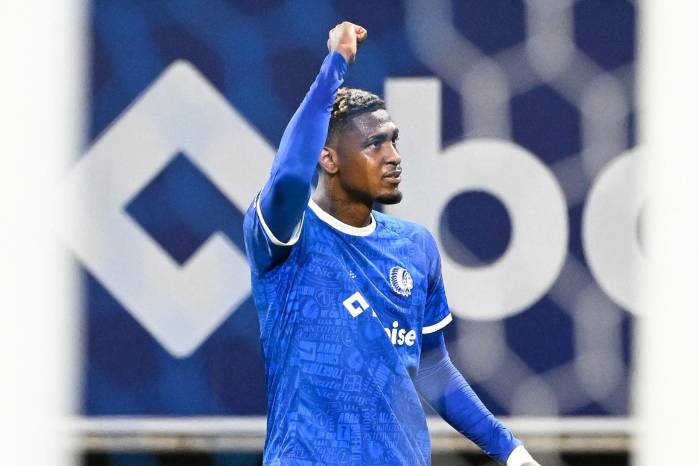 El delantero de la selección de Panamá, Josué Vergara.