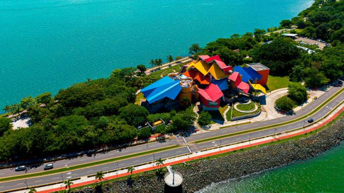 Biomuseo, un centro cultural ubicado en la Calzada de Amador.