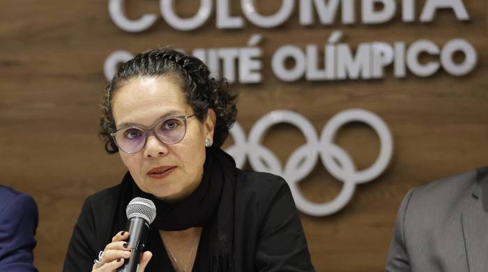 Foto de archivo de la ministra colombiana del Deporte, Astrid Bibiana Rodríguez.