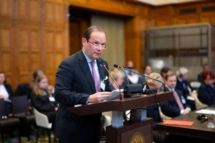 Martínez-Acha participó en la audiencia pública relacionado al convenio sobre la libertad sindical y el derecho a la sindicalización de la OIT.