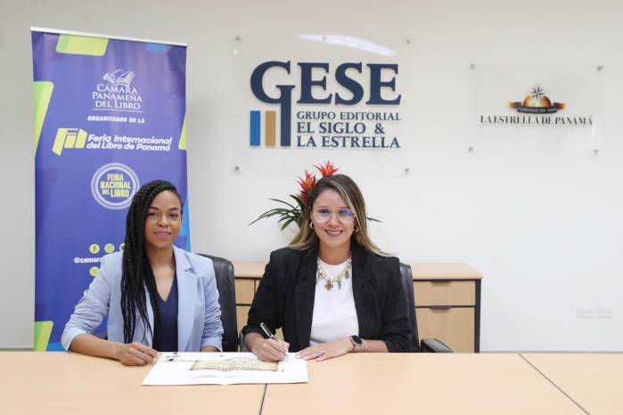 La directora de la Capali Alexandra Samudio y la editora general de ‘La Estrella de Panamá’, Ivette Leonardi.
