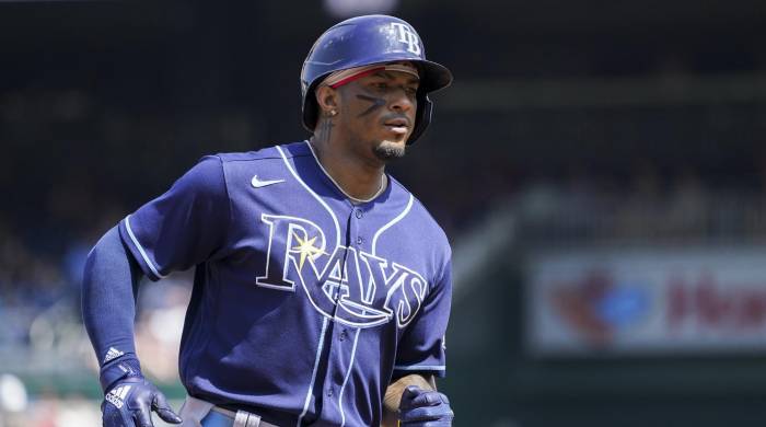 Wander Franco de los Rays de Tampa Bay, en una fotografía de archivo.