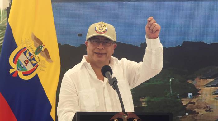El presidente de Colombia, Gustavo Petro, en una foto de archivo.