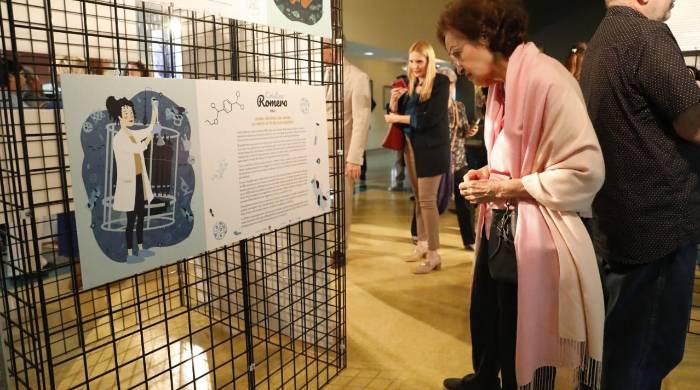 La exposición se verá en el cuarto piso de la Biblioteca Nacional.