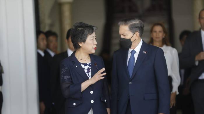 La canciller hizo énfasis en que Japón y Panamá mantienen una relación diplomática de 120 años de historia.