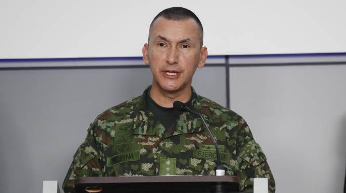Fotografía del comandante del Ejército, general Luis Mauricio Ospina.