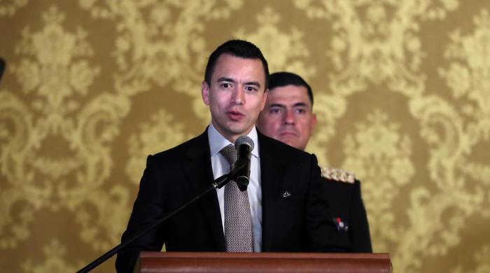 El presidente de Ecuador, Daniel Noboa, en una fotografía de archivo.