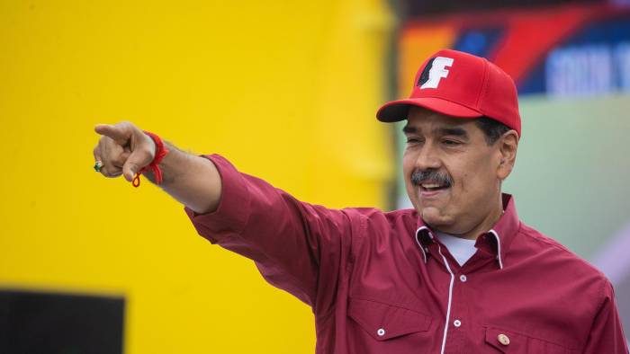 Fotografía de archivo del líder chavista Nicolás Maduro.