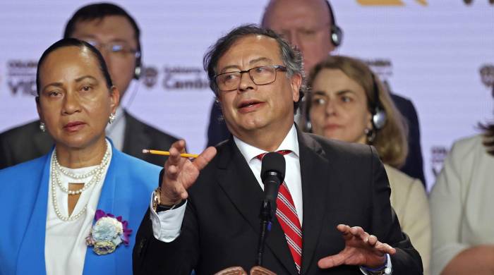 El presidente de Colombia, Gustavo Petro