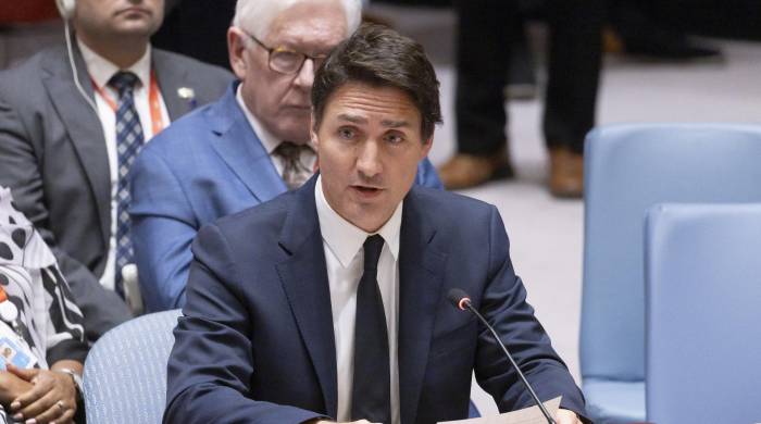 Foto de archivo del primer ministro canadiense Justin Trudeau