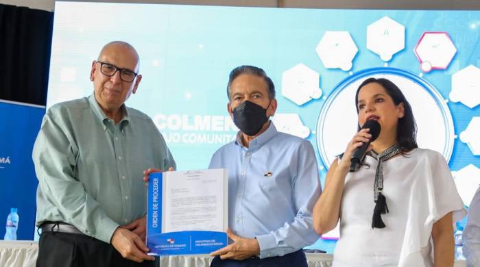 El presidente Laurentino Cortizo sancionó la Ley 431 de 2024 en las instalaciones del Comedor Solidario, Nuestra Señora del Camino, en el corregimiento de Juan Díaz, provincia de Panamá.