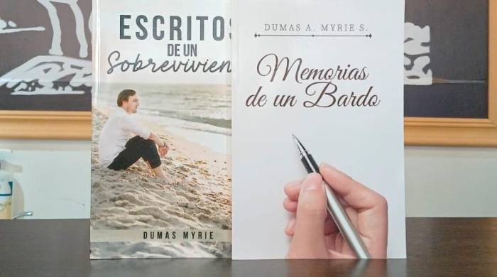 Los libros de Dumas Myrie: ‘Escritos de un sobreviviente’ y ‘Memorias de un bardo’
