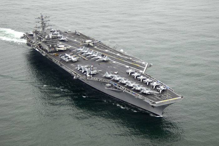El portaaviones USS Nimitz.
