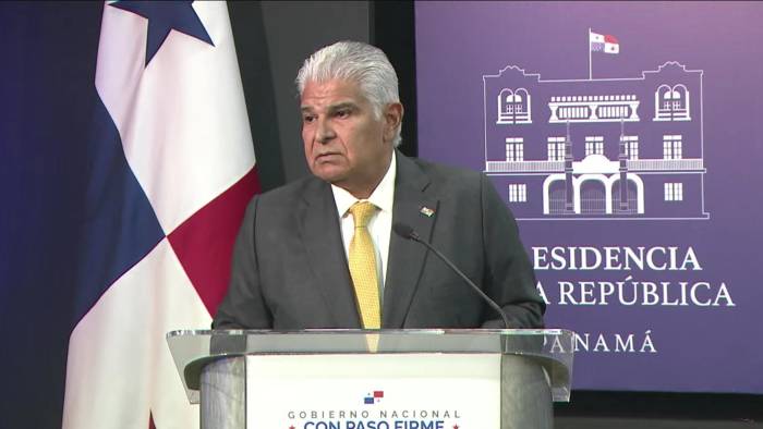 Conferencia de prensa de José Raúl Mulino