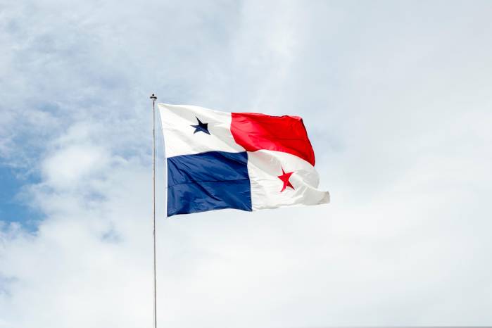 La bandera de Panamá.
