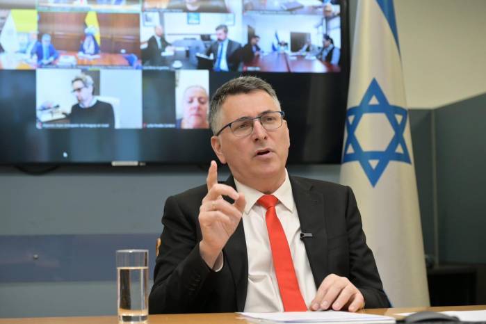 El canciller de Israel, Gideon Sa’ar