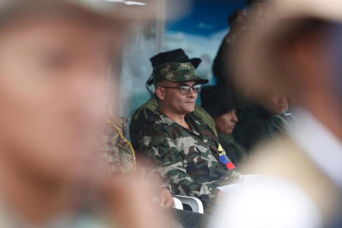 Alias Iván Mordisco, comandante general de la disidencia de las FARC, en una fotografía de archivo.