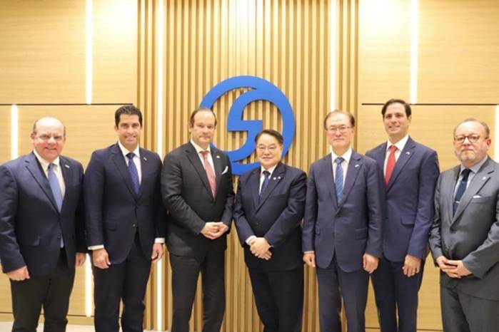 Representantes de la Asociación Naviera Coreana se reunieron con el ministro de Relaciones Exteriores y el ministro de Canal de Panamá.