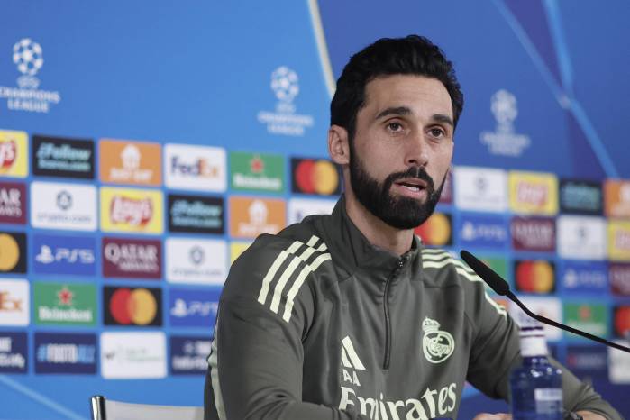 El entrenador del Real Madrid, Álvaro Arbeloa.