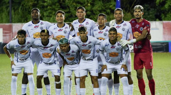 El equipo del Veraguas United FC.