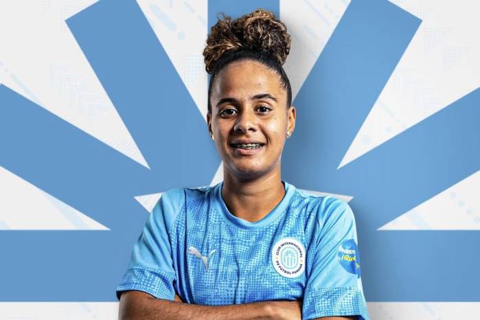 La futbolista panameña, Ivis Ubarte.