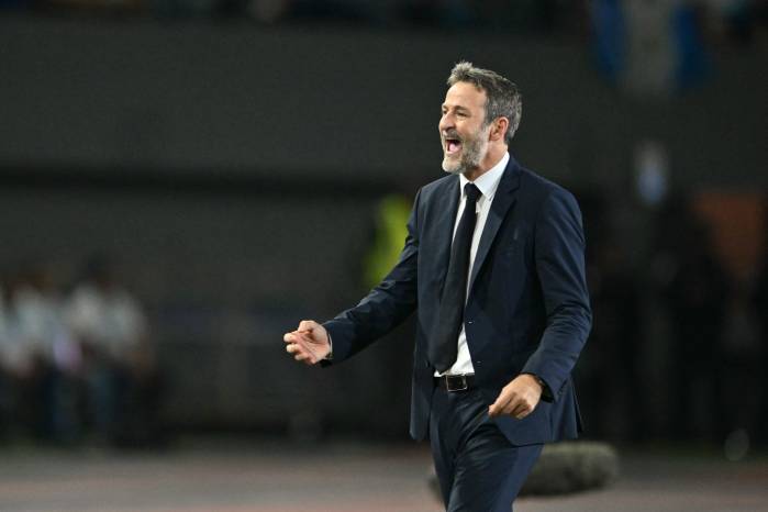 El entrenador de la selección de Panamá, Thomas Christiansen.