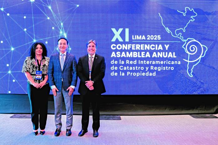 Panamá ostenta actualmente la presidencia de la Red Interamericana de Catastro y registro de la Propiedad.