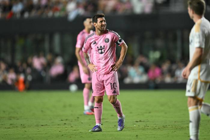 El delantero del Inter Miami, Lionel Messi.