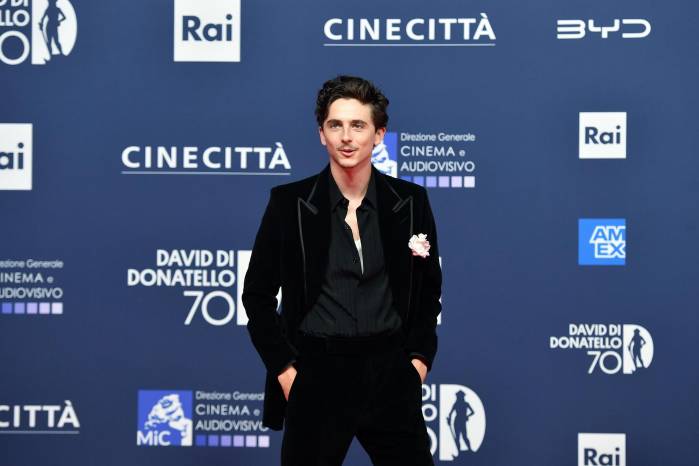 Fotografía de archivo de Timothée Chalamet.