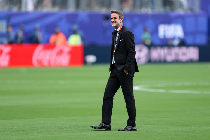 El director técnico, Thomas Christiansen.