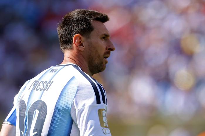 El jugador argentino, Lionel Messi.