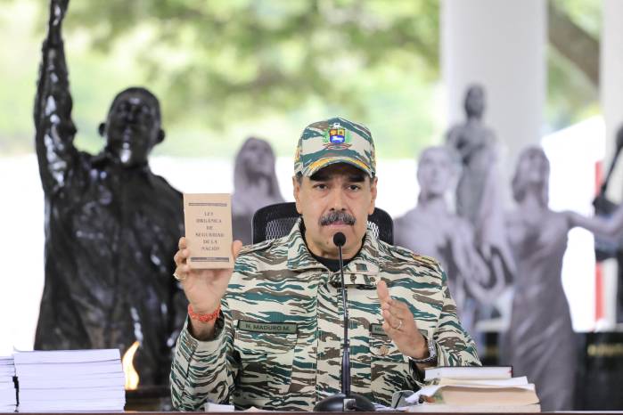 Estados Unidos afirma que el cártel de Los Soles lo lidera Nicolás Maduro, por el cual ofrece una recompensa de 50 millones de dólares.