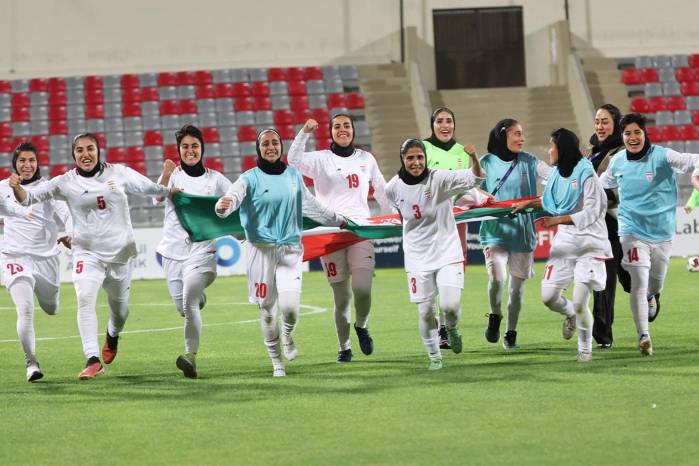La selección de Irán quedó eliminada de la Copa Asiática Femenina 2026.