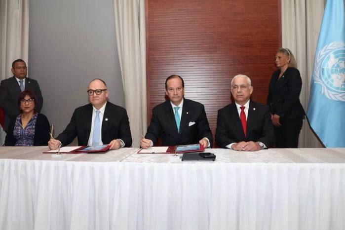 Uno de los puntos en los que hizo énfasis el canciller fue la necesidad de que la cooperación internacional deje capacidades instaladas en el país.
