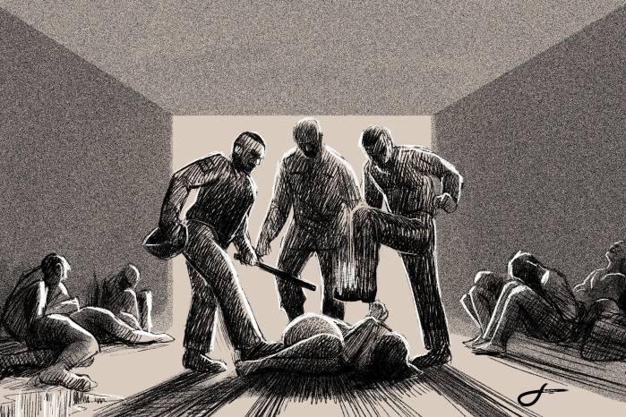 El reporte de la Defensoría también documenta palizas y otros abusos, entre ellos denuncias de que los detenidos eran mojados para aplicarles descargas con armas de electrochoque.