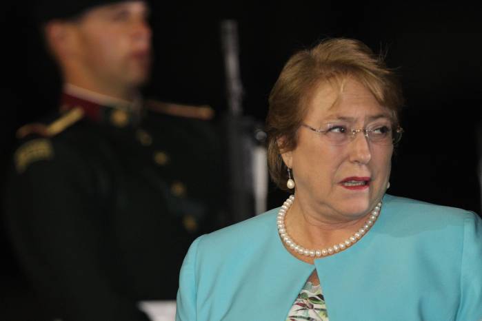 Imagen de archivo de la expresidenta de Chile Michelle Bachelet. EFE/Mario Guzmán