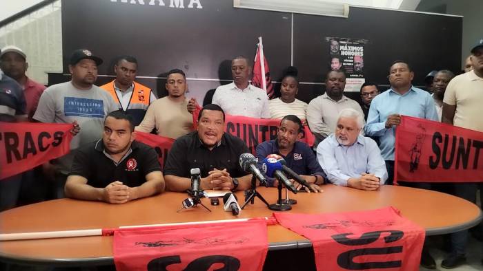 Yemir Córdoba, dirigente de Suntracs, llamó los mimbros del sindicato a cerrar filas frente las presiones de Mulino.