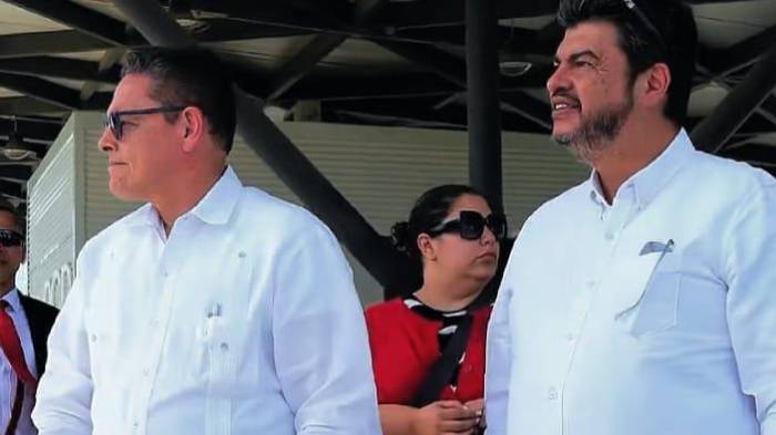Ministros de Seguridad Frank Ábrego, de Panamá, y Mario Zamora, de Costa Rica.