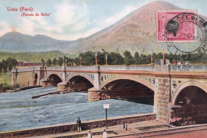 Puente Balta, Lima, 1908, Colección Privada Jean Pierre Lemonnier.