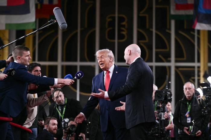 Donald Trump sorprende en la alfombra roja del Mundial 2026 con comentario sobre Panamá.