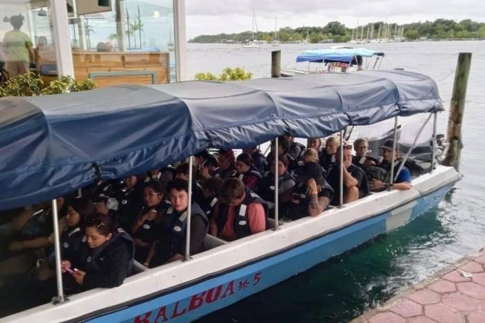 La Autoridad Marítima de Panamá reporta gran movimiento de personas hacía diferentes islas del país.