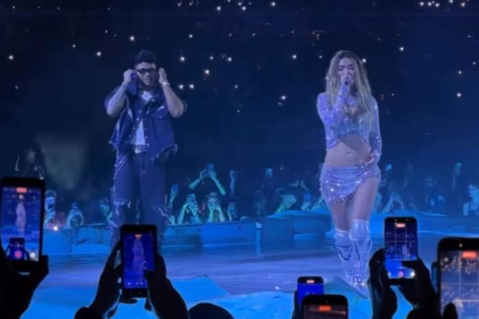 Karol G y Eddy Lover comparten escenario y ponen a gozar al público